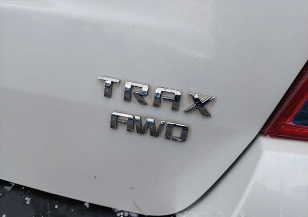 Chevrolet Trax cena 35900 przebieg: 219000, rok produkcji 2013 z Lębork małe 781